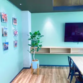 社内のカフェテリア